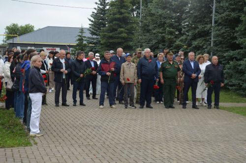 Сарманда батырларны искә алдылар