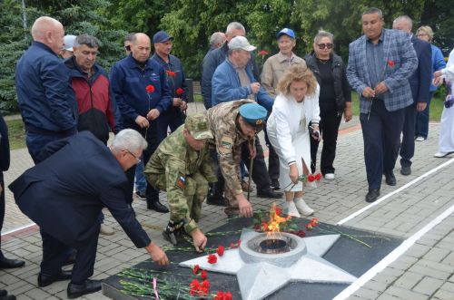 Сарманда батырларны искә алдылар