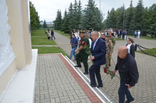 Сарманда батырларны искә алдылар