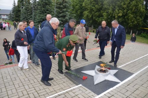 Сарманда батырларны искә алдылар