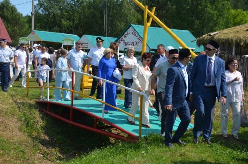 Район Сабан туе йортларны караудан башланды