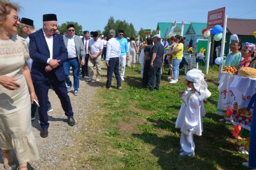 Район Сабан туе йортларны караудан башланды