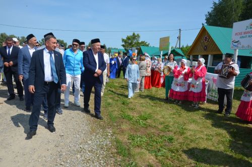 Район Сабан туе йортларны караудан башланды