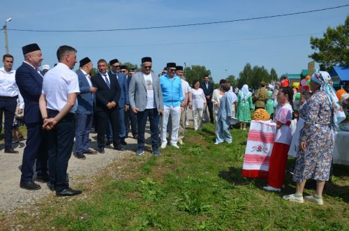Район Сабан туе йортларны караудан башланды