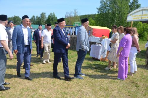 Район Сабан туе йортларны караудан башланды