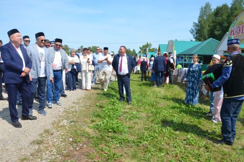 Район Сабан туе йортларны караудан башланды