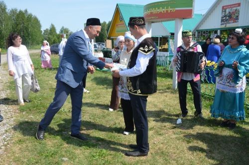 Район Сабан туе йортларны караудан башланды