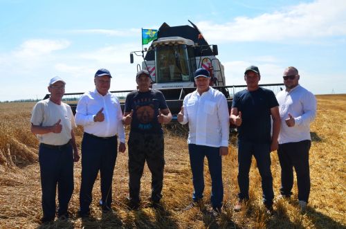 Районда чираттагы бишкөнлек җиңүчеләре бүләкләнде