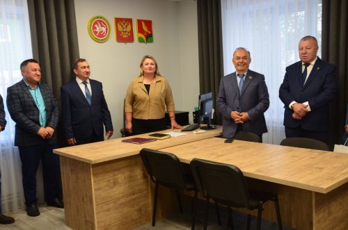 Сарманда яңа бина ачылды