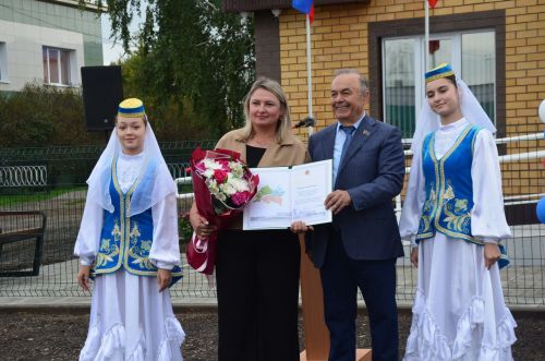 Сарманда яңа бина ачылды