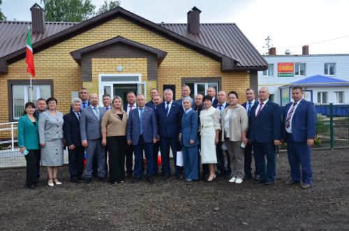 Сарманда яңа бина ачылды