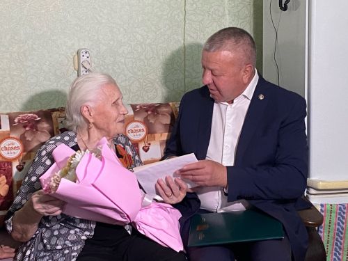 Евдокия Павловнага 100 яшь тулды