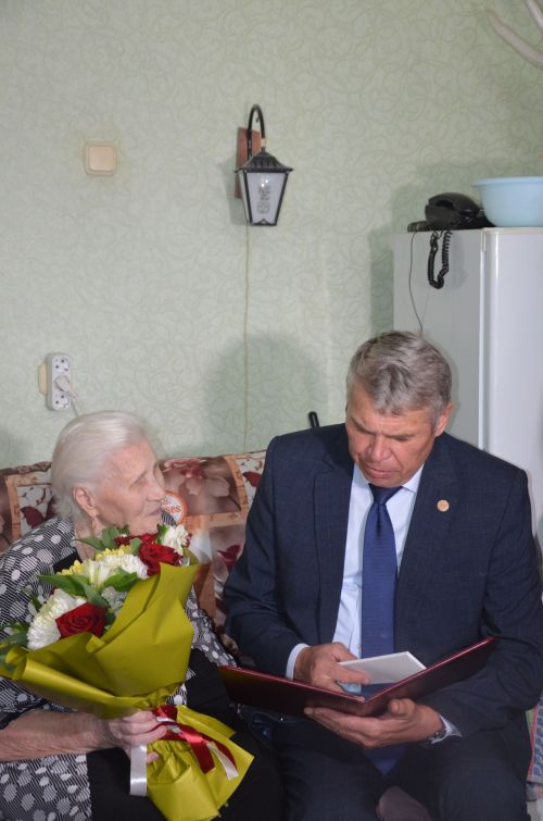 Евдокия Павловнага 100 яшь тулды
