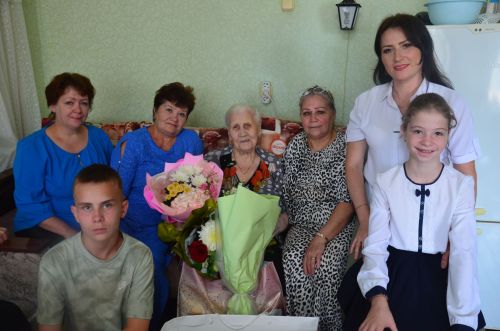 Евдокия Павловнага 100 яшь тулды