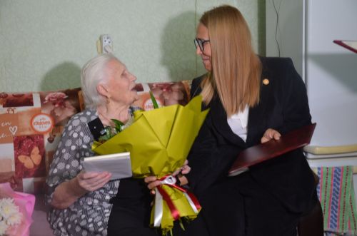 Евдокия Павловнага 100 яшь тулды
