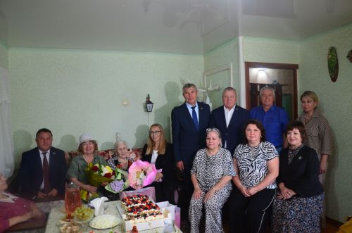 Евдокия Павловнага 100 яшь тулды