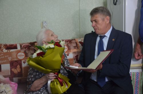 Евдокия Павловнага 100 яшь тулды