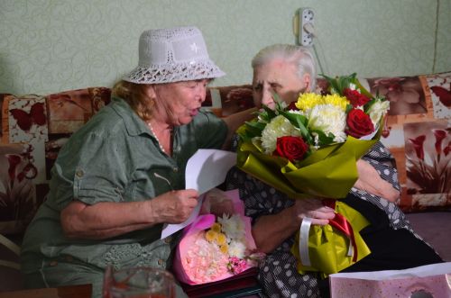 Евдокия Павловнага 100 яшь тулды