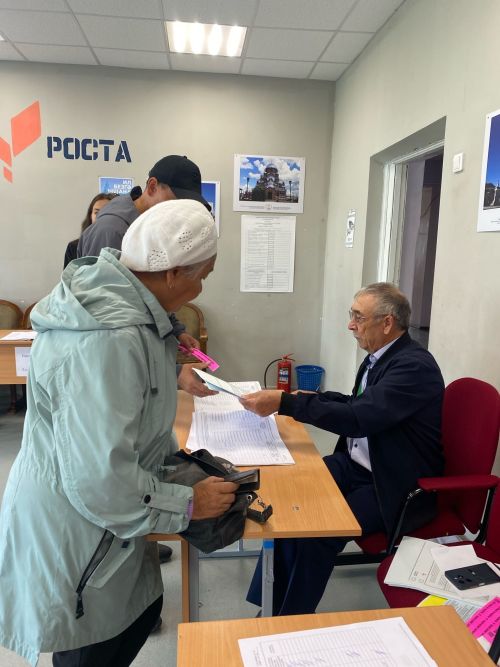 Район халкының яртысыннан артыгы сайлауларга килгән