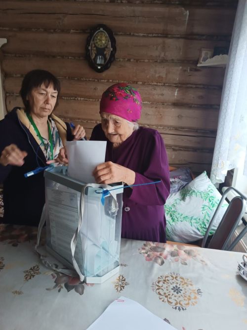 Чыршылылар өйдә дә тавыш бирделәр
