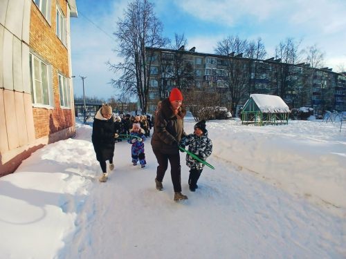 «Импульс» провёл «Весёлые старты» для дошколят