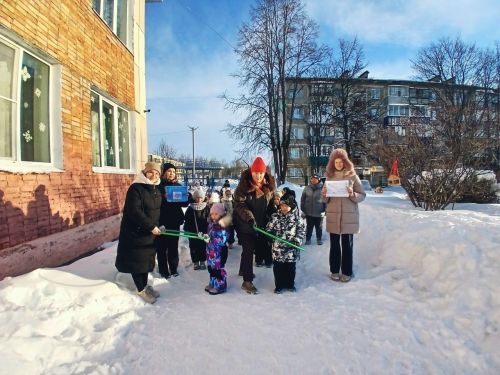 «Импульс» провёл «Весёлые старты» для дошколят
