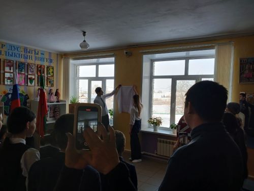 Саклаубашта СВО батыры Дамир Таҗетдинов истәлегенә мемориаль такта ачылды