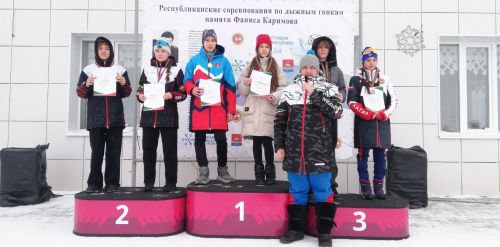 Сармановские лыжники завоевали медали на республиканских гонках в Бугульме