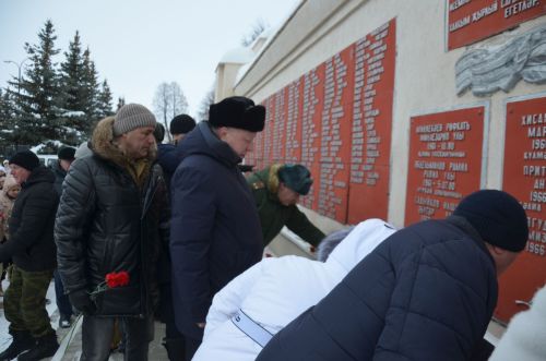 В Сарманово почтили память воинов-интернационалистов