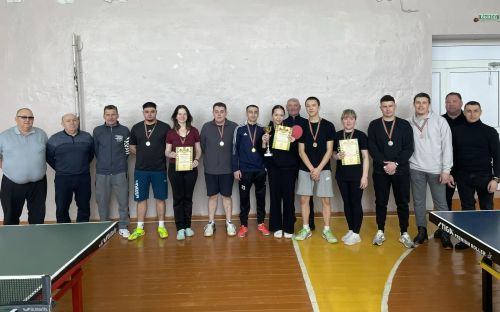В Сарманово подвели итоги Спартакиады по настольному теннису