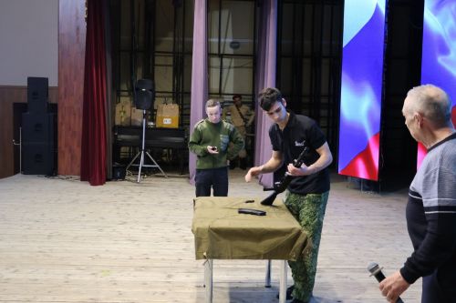 В Сарманово состоялся районный конкурс «К защите Отечества готов