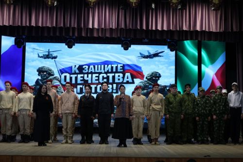 В Сарманово состоялся районный конкурс «К защите Отечества готов