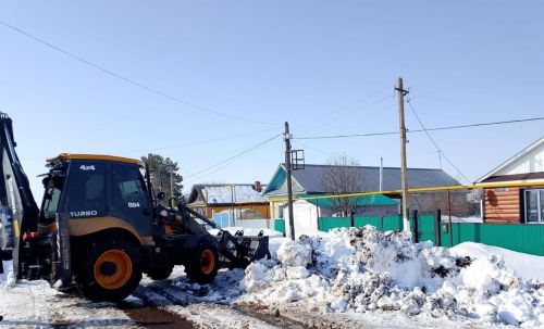Янурыс авыл җирлегендә язгы ташуга әзерләнәләр