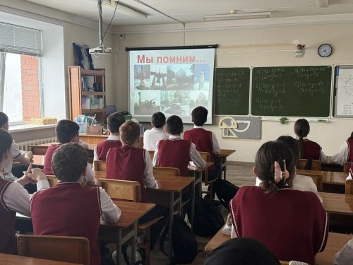 Учащиеся Джалильской гимназии узнали новое про аварию в Чернобыле