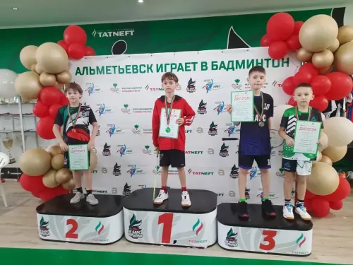 Юные бадминтонисты района вышли в финал «Бадминтонных надежд Татарстана»