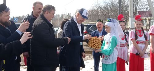 Район кунакларына атта йөрү дә ошады