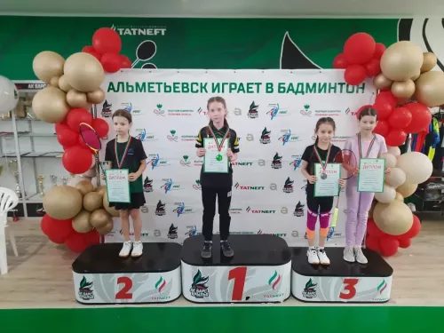 Юные бадминтонисты района вышли в финал «Бадминтонных надежд Татарстана»
