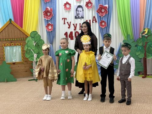 Сарманның «Ләйсән» балалар бакчасында Тукайга багышланган конкурс үтте