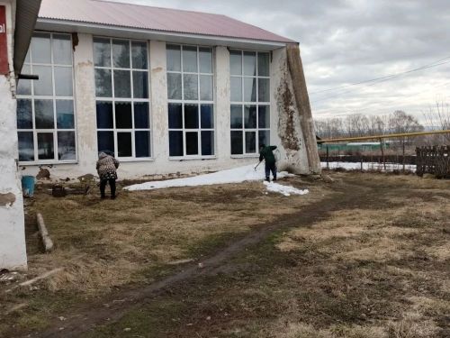 Янурыс авылында да өмәгә чыкканнар