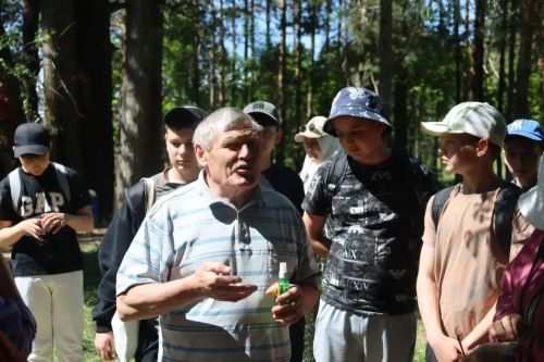 В районе состоялась краеведческая экспедиция школьников