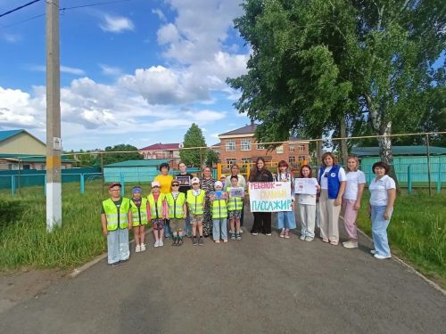 В Сарманово состоялась акция «Ребенок – главный пассажир!»
