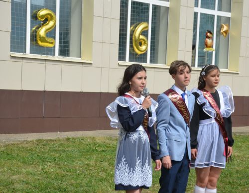 Сарман урта мәктәбен 14 укучы тәмамлады