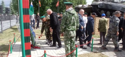Сарманда чик сакчыларын хөрмәтләделәр