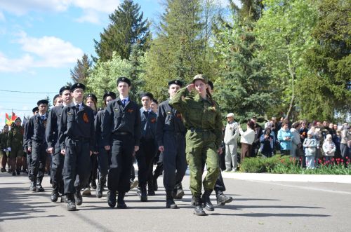 Парад бәйрәмнең иң тантаналы өлеше булды