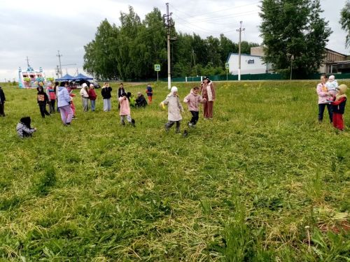 Ләкедә балалар Сабантуе узды
