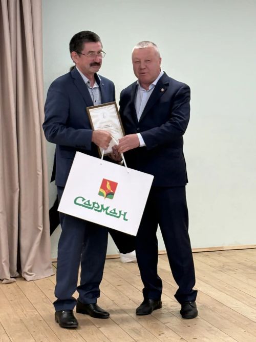 Районда эшмәкәрләрне хөрмәтләделәр