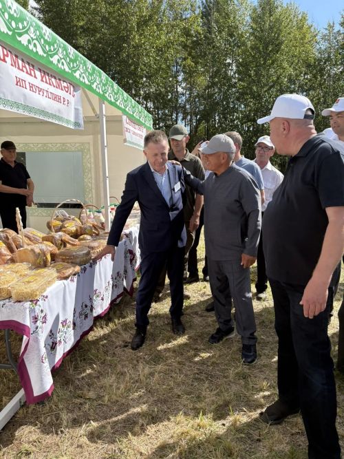 «Сарман районында бер генә дәүләт программасының да үтәлми калганы юк», – диде Татарстан Рәисе Рөстәм Миңнеханов