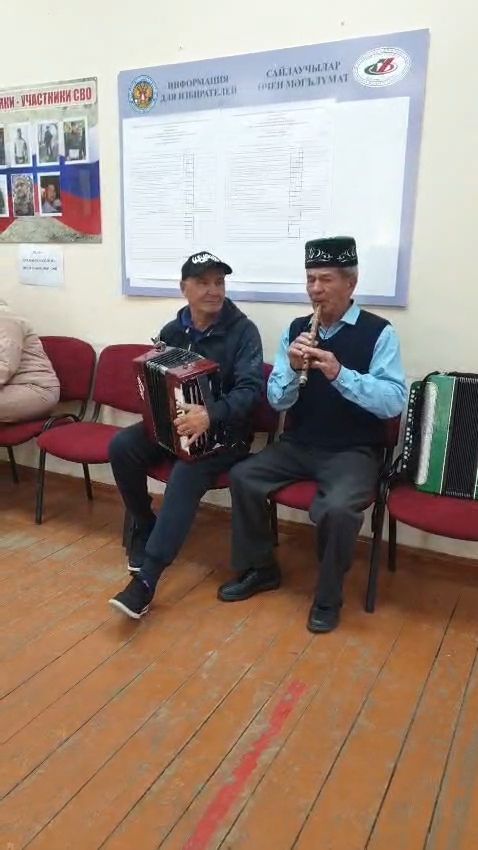 Карашайда сайлау участогында туган көннәрне дә бәйрәм иттеләр