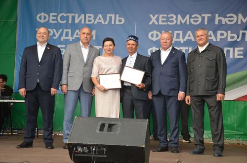 Сарманда хезмәт кешесенә хөрмәт бәйрәме үткәрелде