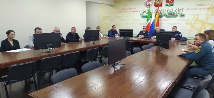 Районная комиссия по обеспечению БДД приняла участие в республиканском заседании